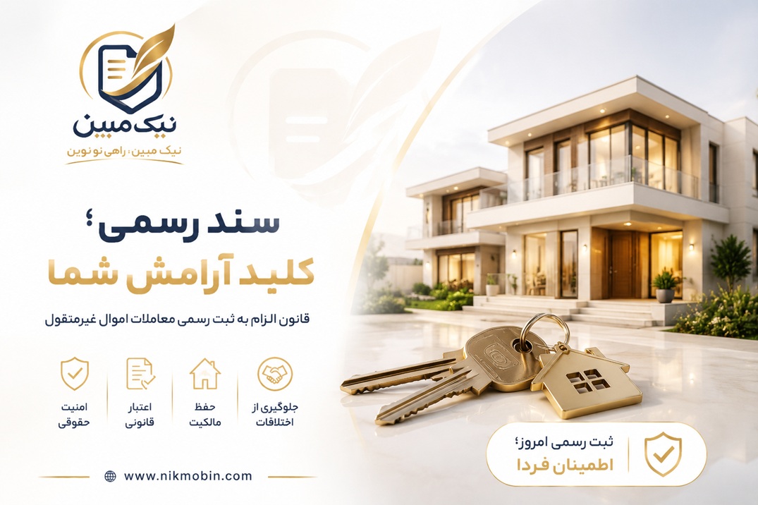 تنظیم اجاره نامه رسمی املاک (با توجه به قانون الزام به ثبت رسمی معاملات غیرمنقول)